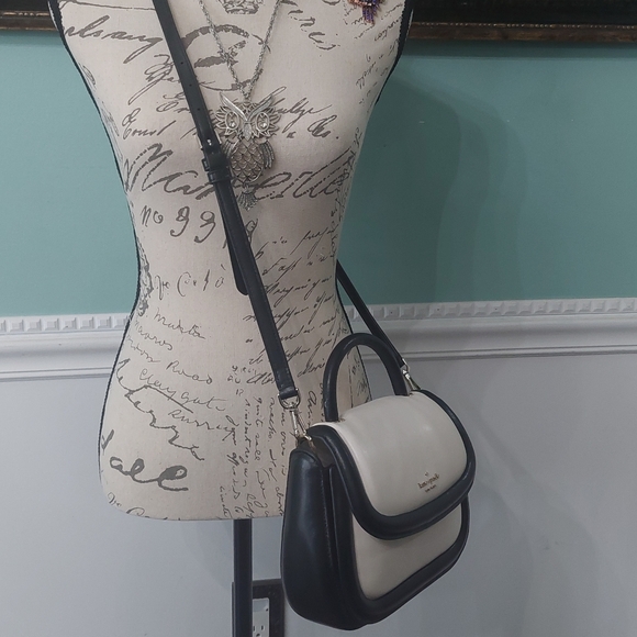 Kate spade colorblock puffy top handle crossbody NWOT - Picture 3 of 7